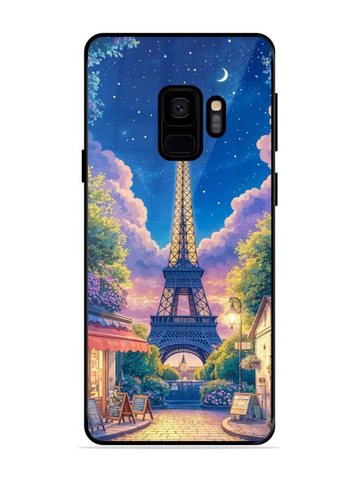 Twilight In Paris Glossy Soft Edge Case for Samsung Galaxy S9 Chachhi