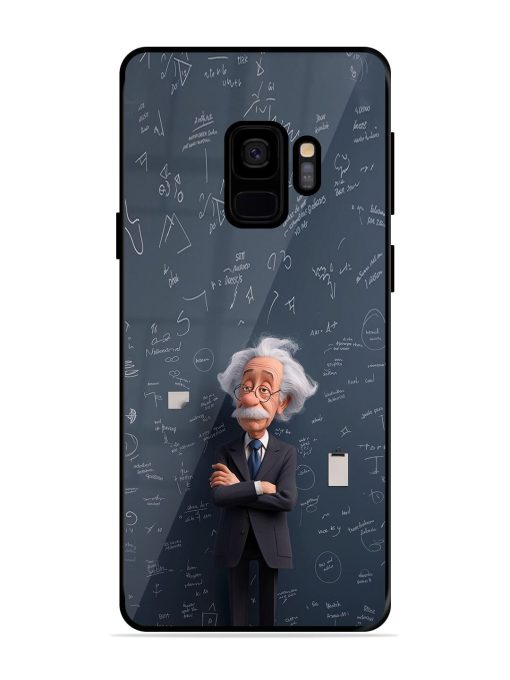 Albert Einstein Glossy Soft Edge Case for Samsung Galaxy S9 Chachhi