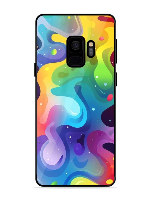 Rainbow River Glossy Soft Edge Case for Samsung Galaxy S9 Chachhi