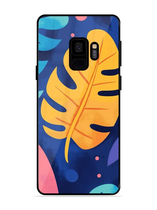 Tropical Tapestry Glossy Soft Edge Case for Samsung Galaxy S9 Chachhi