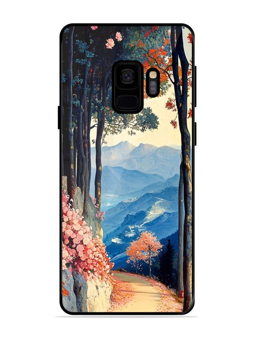 Mountainside Serenity Glossy Soft Edge Case for Samsung Galaxy S9 Chachhi