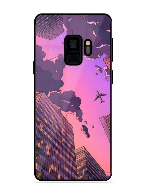 Urban Twilight Glossy Soft Edge Case for Samsung Galaxy S9