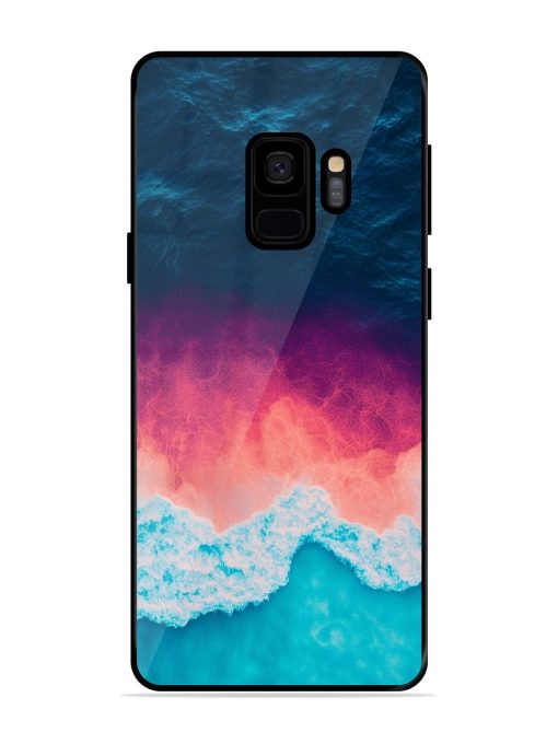 Where The Ocean Meets The Sky Glossy Soft Edge Case for Samsung Galaxy S9 Chachhi