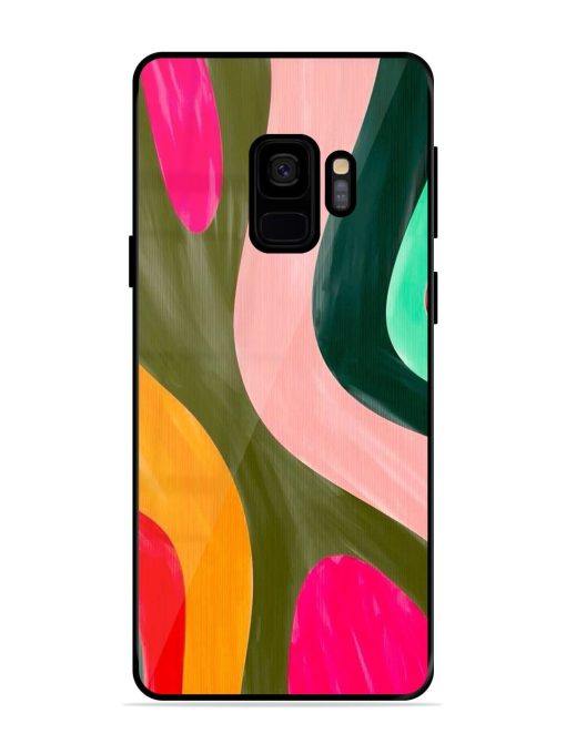 Wavy Wonder Glossy Soft Edge Case for Samsung Galaxy S9 Chachhi