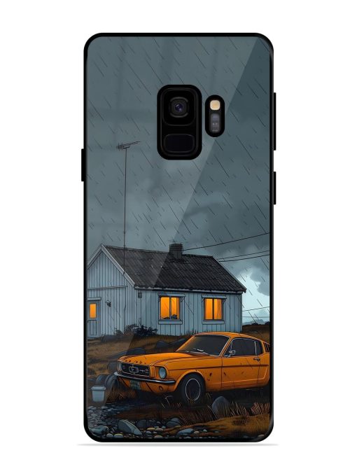 Rainy Day Retreat Glossy Soft Edge Case for Samsung Galaxy S9 Chachhi