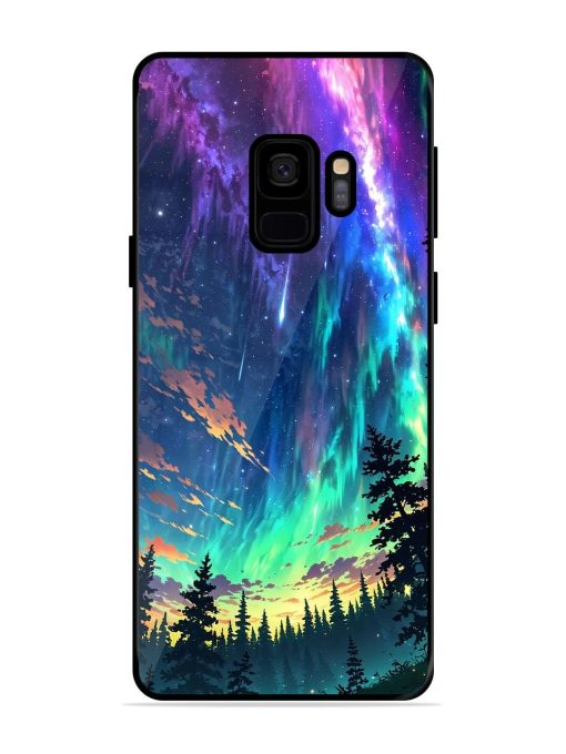 Cosmic Canvas Glossy Soft Edge Case for Samsung Galaxy S9 Chachhi