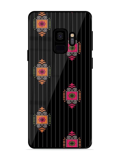 Ornate Elegance Glossy Soft Edge Case for Samsung Galaxy S9 Chachhi