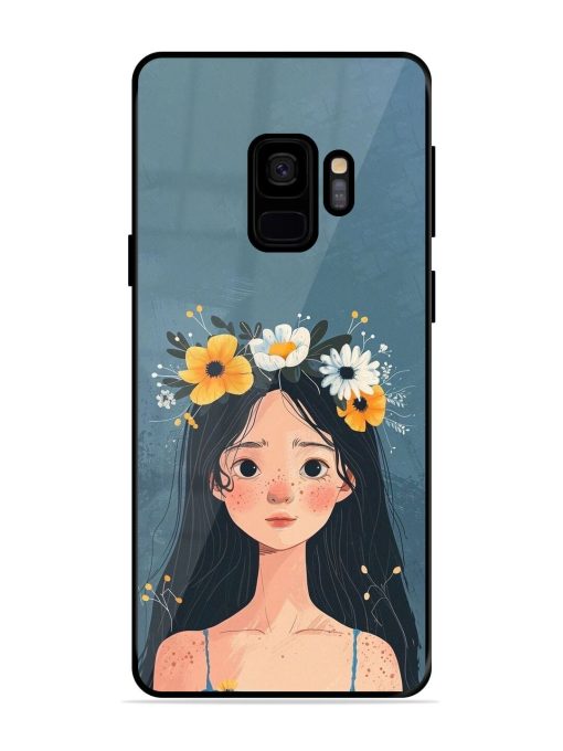 Gurl Art Glossy Soft Edge Case for Samsung Galaxy S9 Chachhi