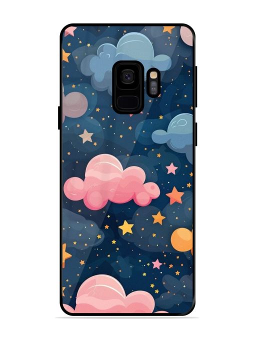 Twinkling Dreams Glossy Soft Edge Case for Samsung Galaxy S9 Chachhi