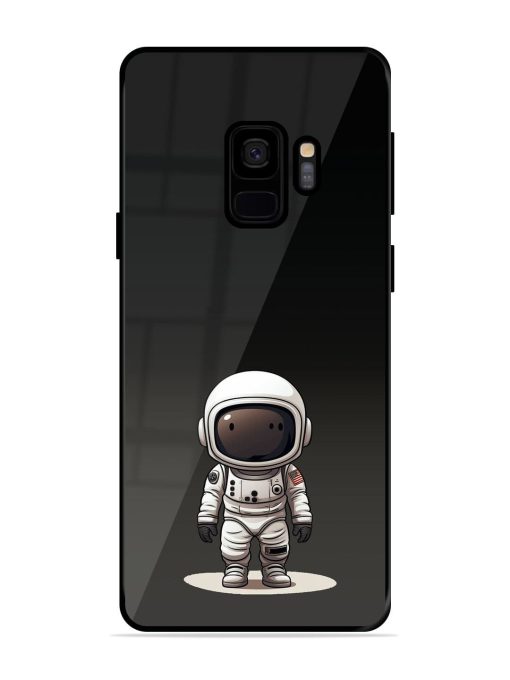 Neon Astronaut Glossy Soft Edge Case for Samsung Galaxy S9