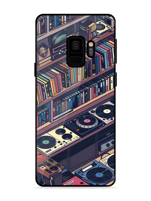 Music Lover'S Haven Glossy Soft Edge Case for Samsung Galaxy S9 Chachhi