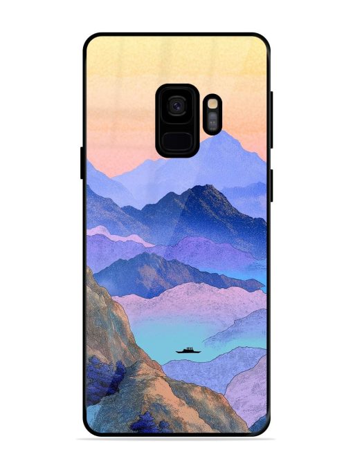 Mountain Mist Glossy Soft Edge Case for Samsung Galaxy S9 Chachhi