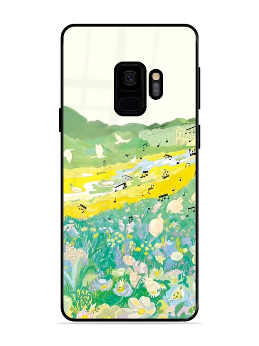 Melody In Bloom Glossy Soft Edge Case for Samsung Galaxy S9 Chachhi