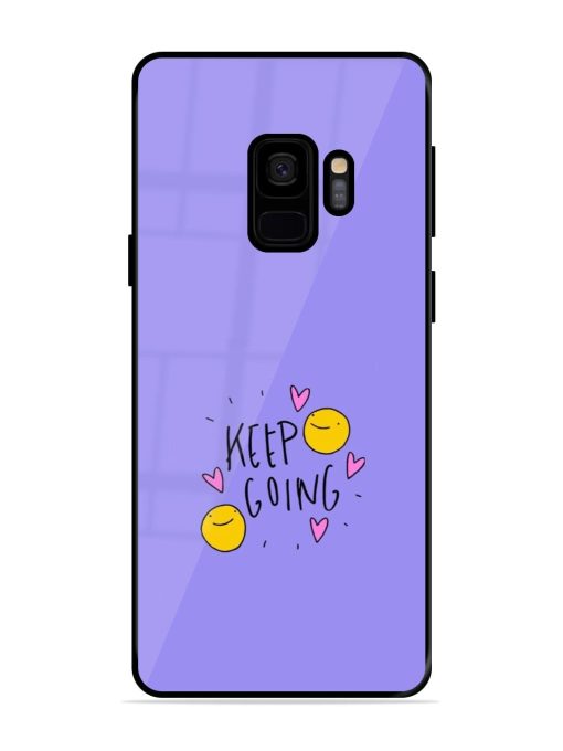 Smiling Through It All Glossy Soft Edge Case for Samsung Galaxy S9 Chachhi