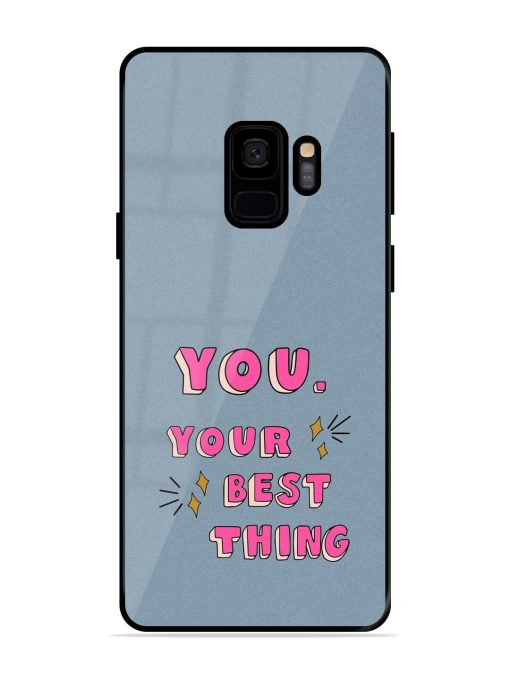 Self-Love Sparkles Glossy Soft Edge Case for Samsung Galaxy S9 Chachhi