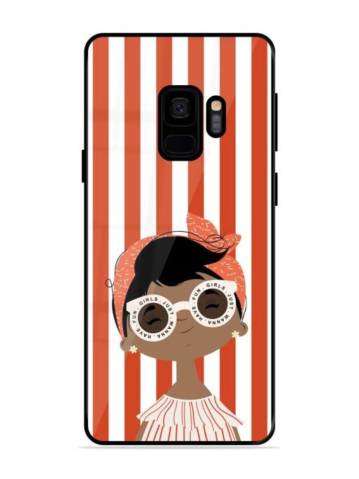 Girls Just Wanna Have Fun Glossy Soft Edge Case for Samsung Galaxy S9