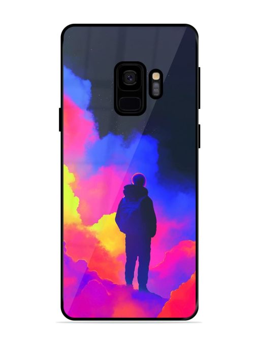 Cosmic Wanderer Glossy Soft Edge Case for Samsung Galaxy S9 Chachhi