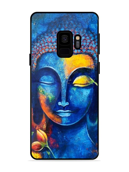 Enlightened Serenity Glossy Soft Edge Case for Samsung Galaxy S9 Chachhi