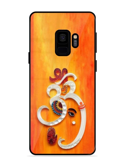 Ganesha In Quilling Art Glossy Soft Edge Case for Samsung Galaxy S9 Chachhi