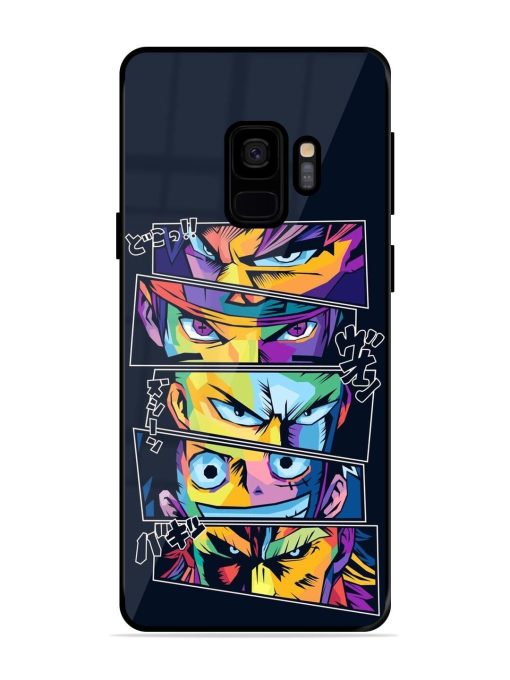 One Piece Powerhouse Glossy Soft Edge Case for Samsung Galaxy S9 Chachhi