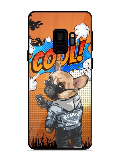 Cool Pup Glossy Soft Edge Case for Samsung Galaxy S9 Chachhi