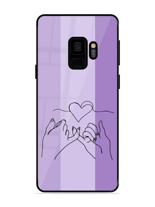 Forever Linked Glossy Soft Edge Case for Samsung Galaxy S9