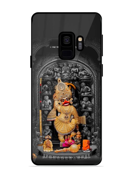 Shri Kashtabhanjandev Glossy Soft Edge Case for Samsung Galaxy S9 Chachhi