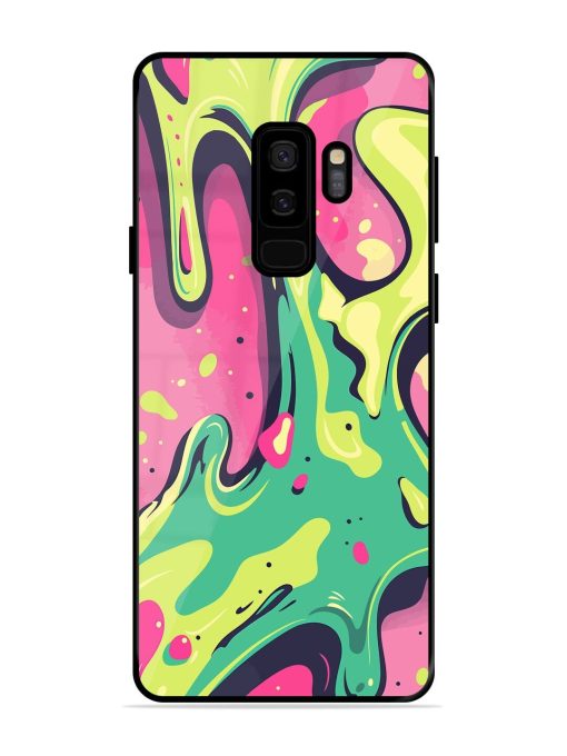 Gooey Grooves Glossy Soft Edge Case for Samsung Galaxy S9 Plus Chachhi