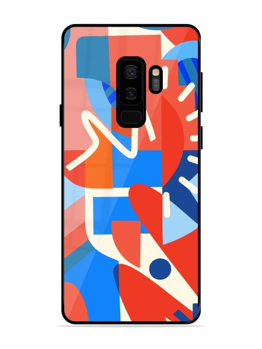 Abstract Harmony Glossy Soft Edge Case for Samsung Galaxy S9 Plus Chachhi