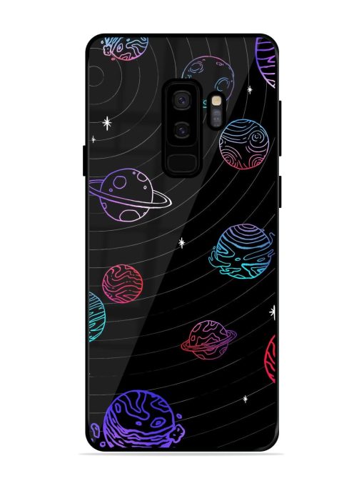 Cosmic Ballet Glossy Soft Edge Case for Samsung Galaxy S9 Plus Chachhi