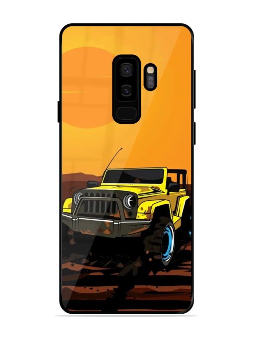 Sunset Cruise Glossy Soft Edge Case for Samsung Galaxy S9 Plus Chachhi