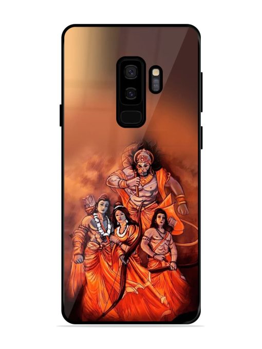 Sita Ram Glossy Soft Edge Case for Samsung Galaxy S9 Plus Chachhi