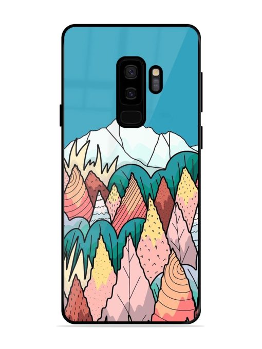 Mountain Dreamscape Glossy Soft Edge Case for Samsung Galaxy S9 Plus Chachhi