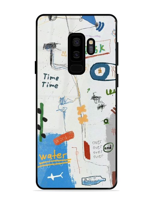 Mind Map Madness Glossy Soft Edge Case for Samsung Galaxy S9 Plus Chachhi