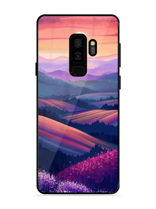 Twilight'S Embrace Glossy Soft Edge Case for Samsung Galaxy S9 Plus Chachhi