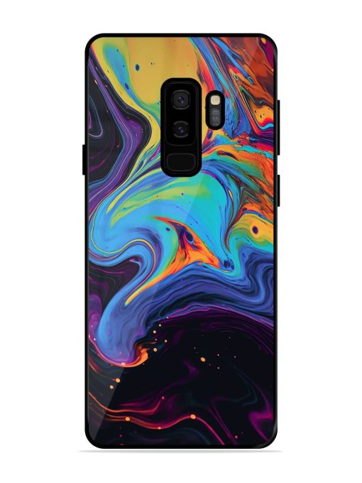 Liquid Dreamscape Glossy Soft Edge Case for Samsung Galaxy S9 Plus