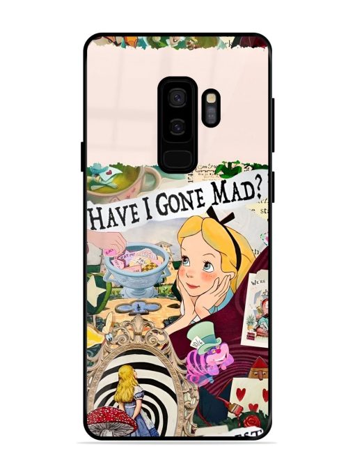 Mad Hatter'S Collage Glossy Soft Edge Case for Samsung Galaxy S9 Plus Chachhi