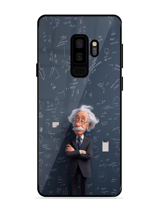 Albert Einstein Glossy Soft Edge Case for Samsung Galaxy S9 Plus Chachhi