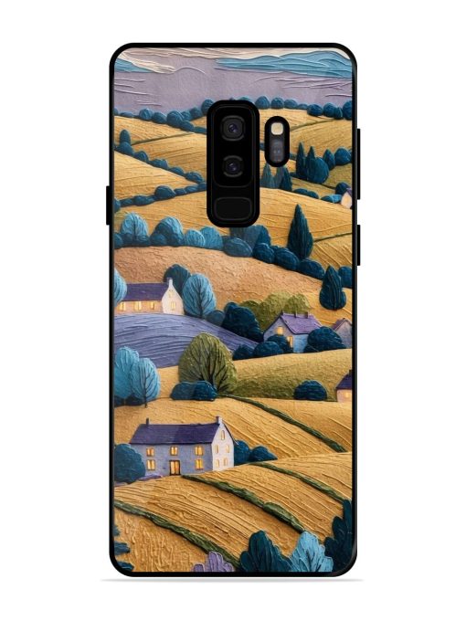 Rolling Hilltop Haven Glossy Soft Edge Case for Samsung Galaxy S9 Plus Chachhi