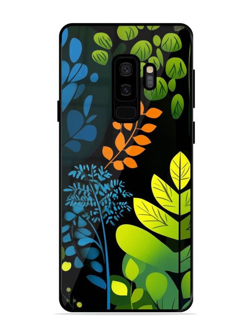 Midnight Garden Glossy Soft Edge Case for Samsung Galaxy S9 Plus Chachhi