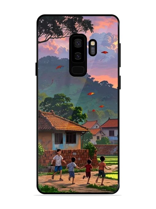 Sunset Play Glossy Soft Edge Case for Samsung Galaxy S9 Plus Chachhi