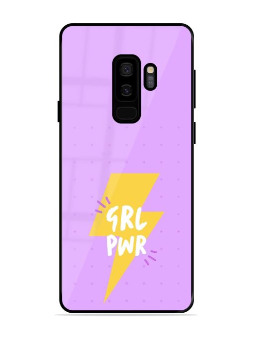 Girl Power Spark Glossy Soft Edge Case for Samsung Galaxy S9 Plus Chachhi