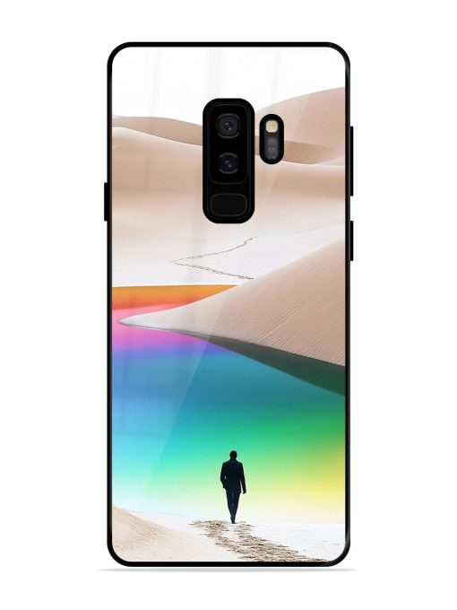 Desert Dreams Glossy Soft Edge Case for Samsung Galaxy S9 Plus Chachhi