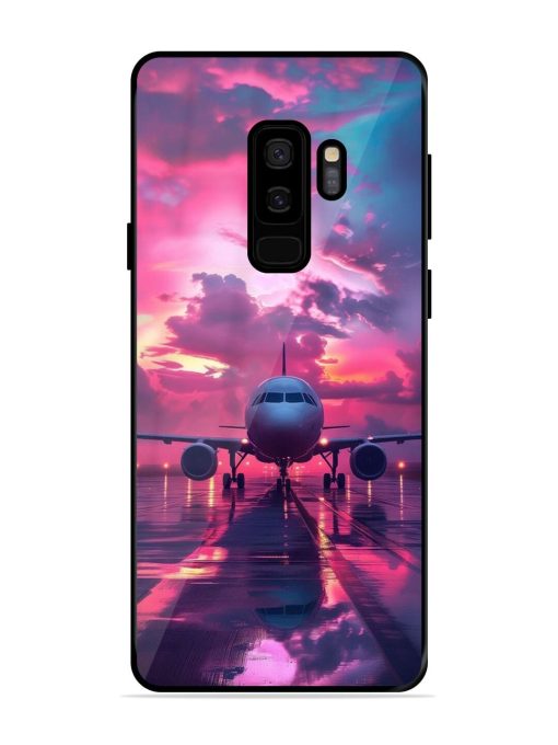 Neon Runway Glossy Soft Edge Case for Samsung Galaxy S9 Plus Chachhi