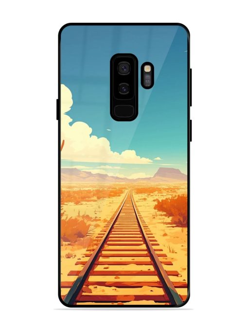 Endless Horizon Glossy Soft Edge Case for Samsung Galaxy S9 Plus Chachhi