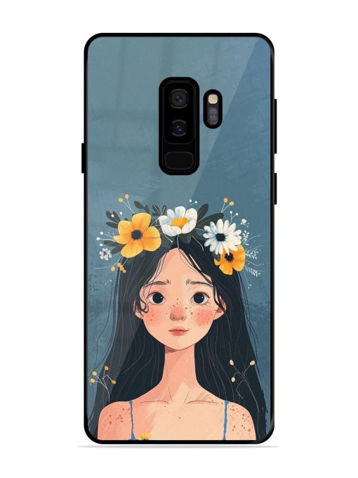 Gurl Art Glossy Soft Edge Case for Samsung Galaxy S9 Plus Chachhi