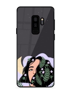 Lunar Lullaby Glossy Soft Edge Case for Samsung Galaxy S9 Plus