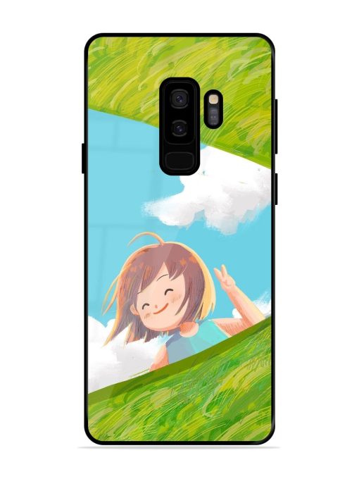 I'M On My Way Glossy Soft Edge Case for Samsung Galaxy S9 Plus Chachhi