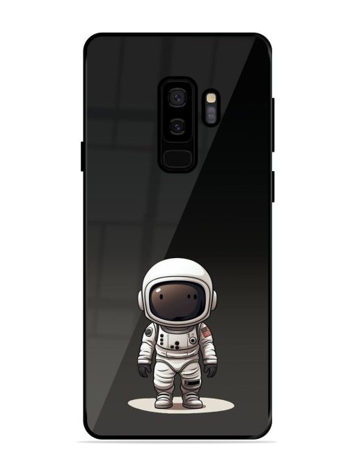 Neon Astronaut Glossy Soft Edge Case for Samsung Galaxy S9 Plus Chachhi