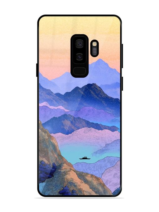 Mountain Mist Glossy Soft Edge Case for Samsung Galaxy S9 Plus Chachhi